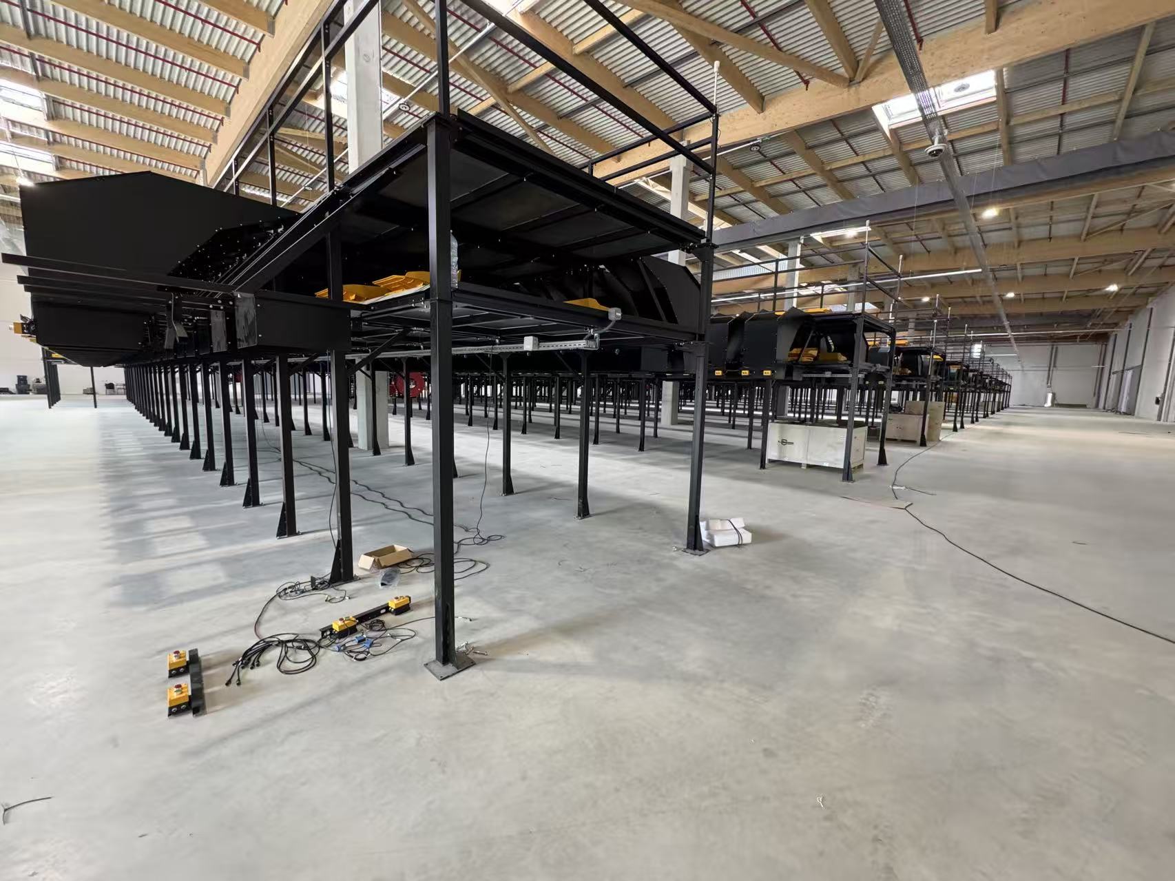 Sorting automation equipment in a facility